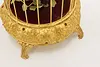 Gold Plated Vintage Singing Birds in Cage Automaton (11)