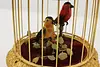 Gold Plated Vintage Singing Birds in Cage Automaton (9)