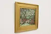 Spring Woods Vintage Original Oil Painting, Carmichael 23.5" (3)