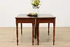 Sheraton Antique Cherry 1825 Consoles join to Dining Table (2)