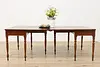 Sheraton Antique Cherry 1825 Consoles join to Dining Table (4)