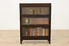 Globe Wernicke Antique 3 Stack Craftsman Lawyer Bookcase (2)