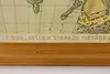 WWII Vintage Framed World Map, Welders, Electric Fusion 66" (13)