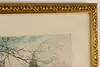 Opera House Paris Vintage Original Etching, Kasimir 23.5" (11)