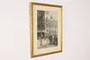 Opera House Paris Vintage Original Etching, Kasimir 23.5" (3)