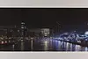 Chicago Fireworks Vintage Original Photograph Signed 47" (2)