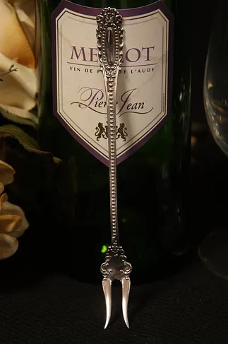 Sterling Silver Serving Fork