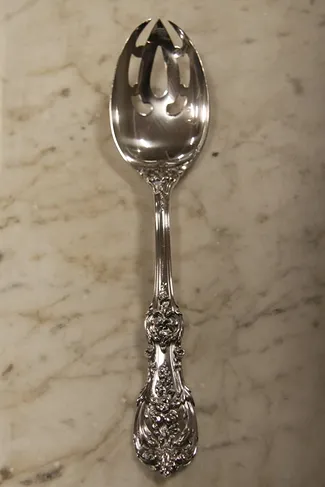 Francis I Reed & Barton Sterling Silver Pierced Serving Spoon