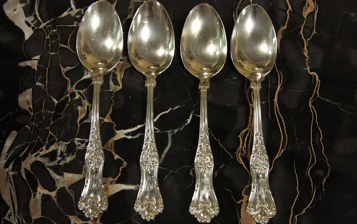 Sterling Silver Soup or Serving Spoons