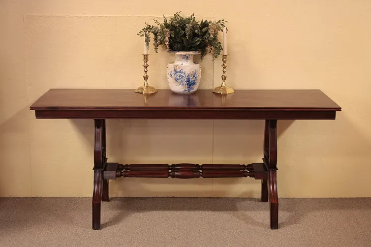 Mahogany Console, Sofa or Hall Table