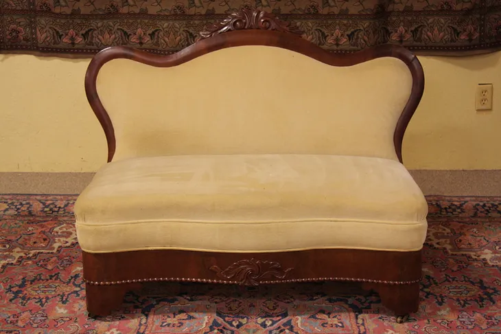 Empire or Early Victorian Settee