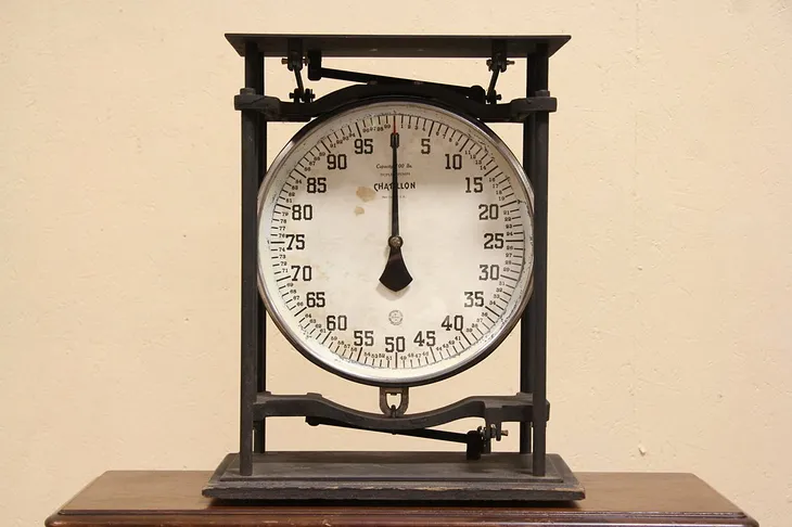 Chatillon 1900 Antique Industrial Scale