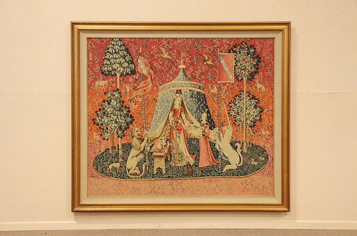 The Lady and the Unicorn Love Tapestry