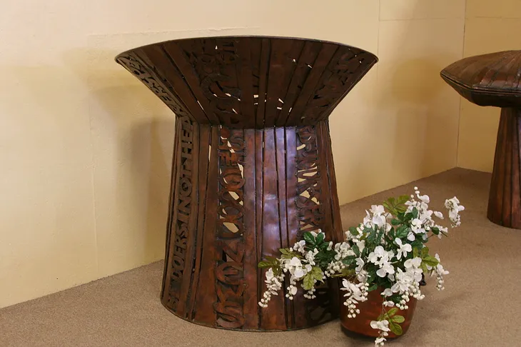 Art Copper Podium, Pulpit or Lectern