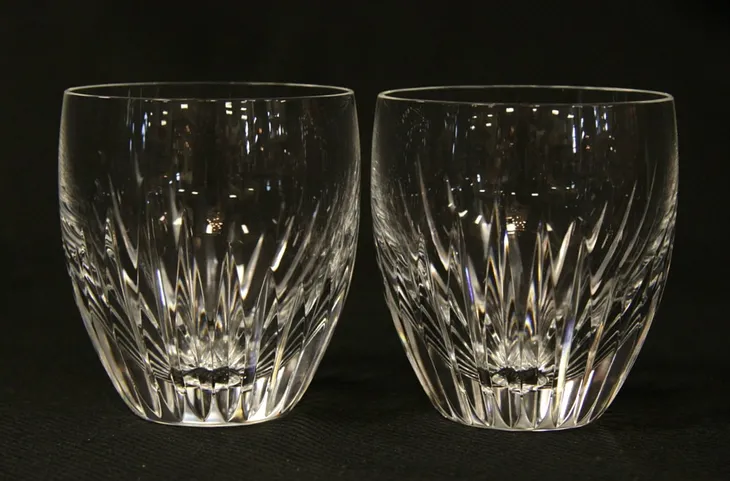 Pair of Baccarat Crystal Massena Tumblers or Glasses