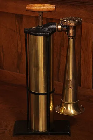 Swedish Brass Ship's Fire Horn