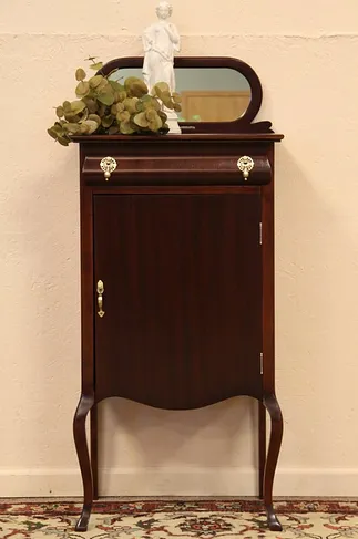 Mahogany Antique Sheet Music Cabinet