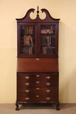 Georgian Secretary Desk & Bookcase