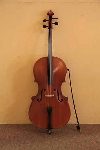 Student 3/4 German Laurel Cello, Bow & Bag