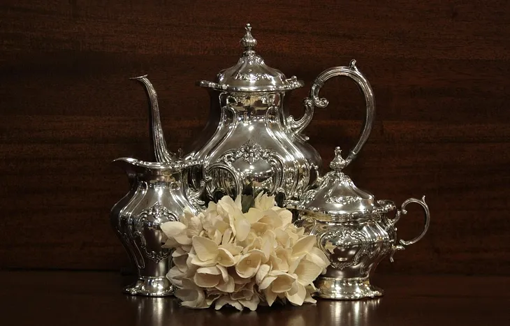 Gorham 3 Piece Silver Coffee Service