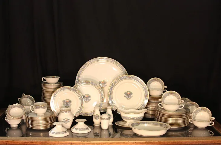 Lenox Autumn China with Serving Pieces