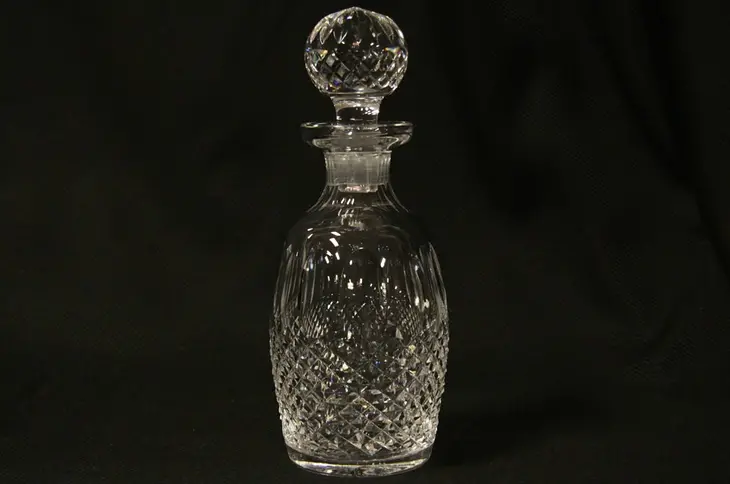 Waterford Tramore Cut Irish Crystal Decanter & Stopper