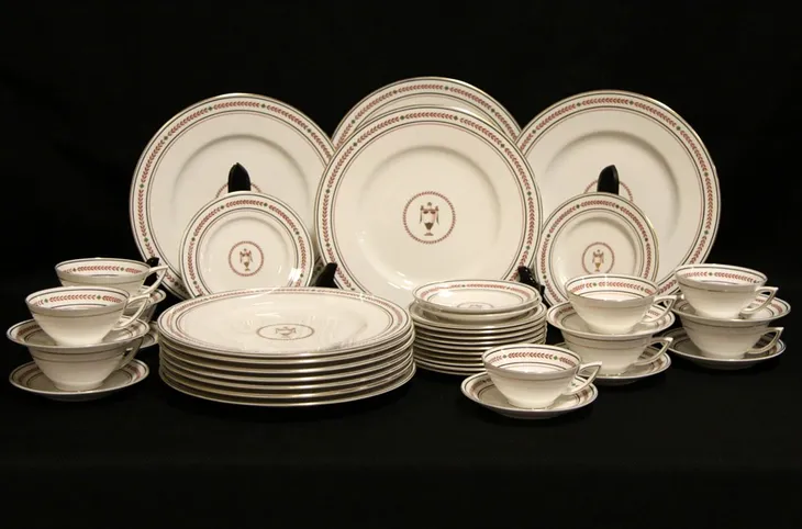 Minton China Service 43 Pieces  - Pattern?