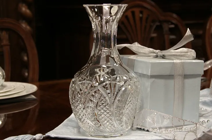 Waterford 124882 Seahorse Crystal Carafe