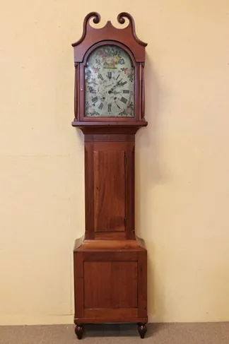 Cherry 1780 Grandfather Clock - Modern Movement