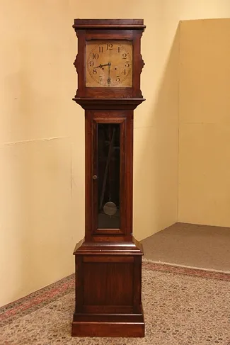 Ithaca NY Cherry Tall Case Grandfather Clock