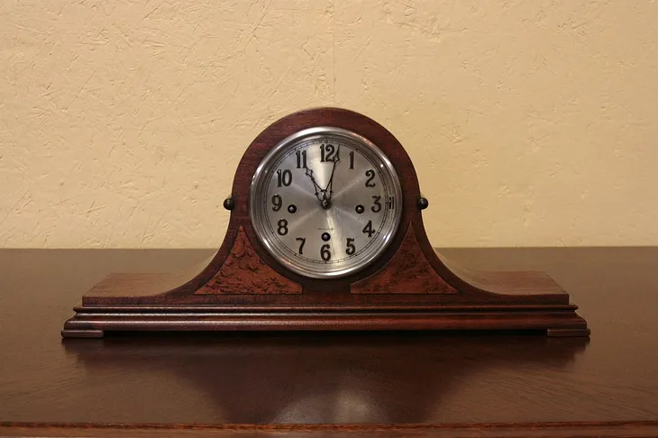 Herschede Antique Westminster Mantel Clock