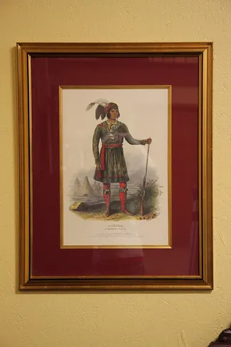 A Seminole Leader, Aseola Indian Chief Print