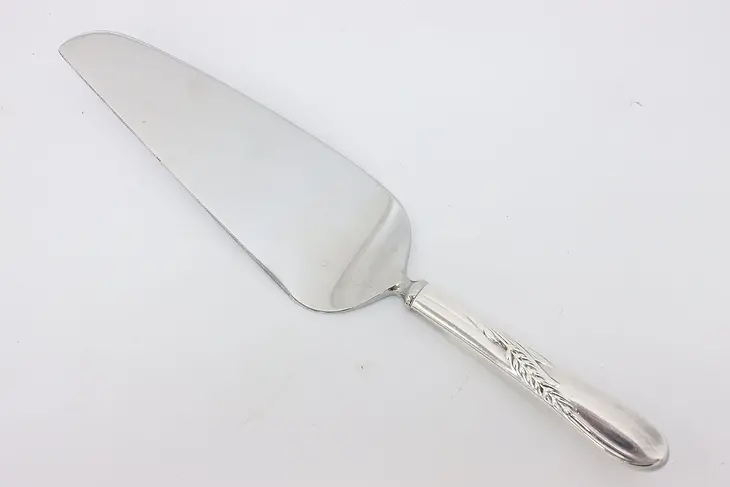 Silver Wheat Reed & Barton Sterling Midcentury Pastry Server #50322