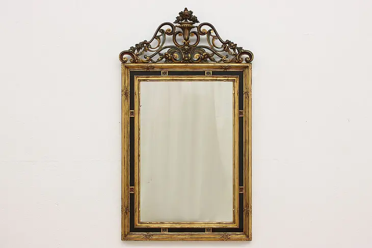 Classical Design Vintage Carved Hall or Bedroom Mirror #50294