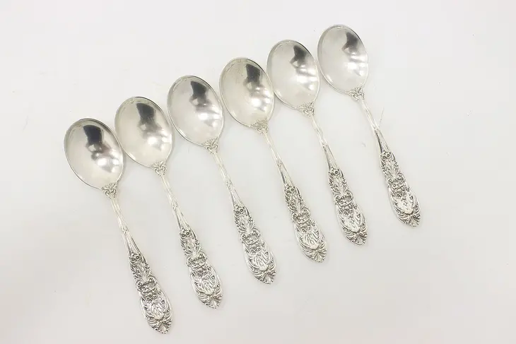 Richelieu International Sterling Silver Set of 6 Soup Spoons #50694