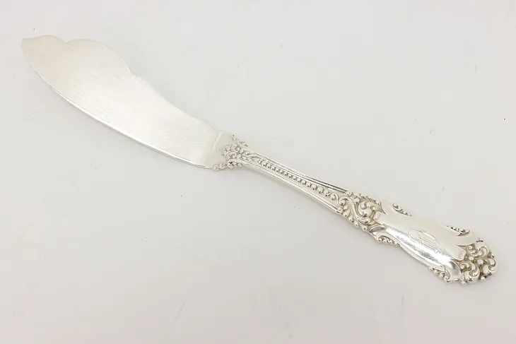 Sterling Silver Antique Master Butter Knife D Mono #50665