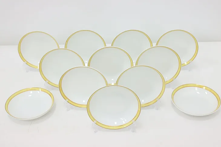 Set of 12 Vintage French Bernardaud Limoges Fruit Bowls #49716