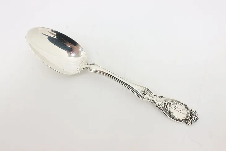 Traditional Antique "Helen" Sterling Tea Spoon, Wallace #50681