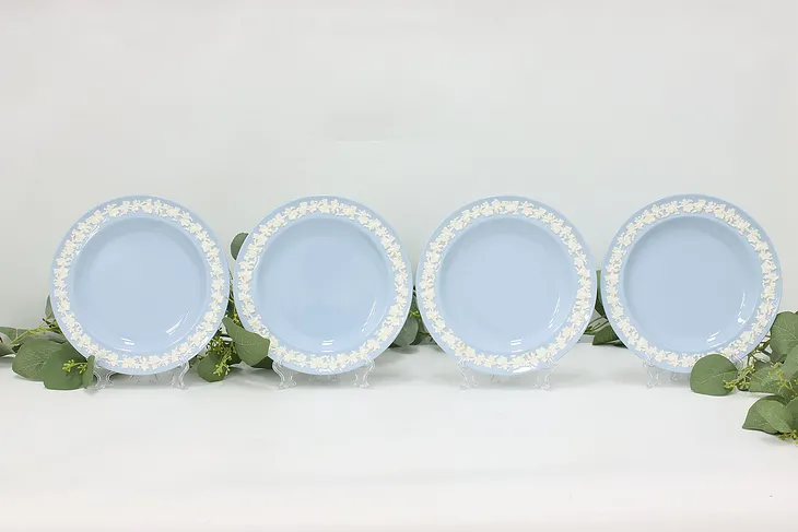 Set of 4 Wedgwood Vintage English Queen's Ware Salad Plates #49020