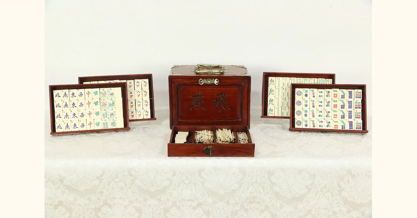 Find of the Week: Vintage mahjong set, ca. 1920s — Gallery on Main