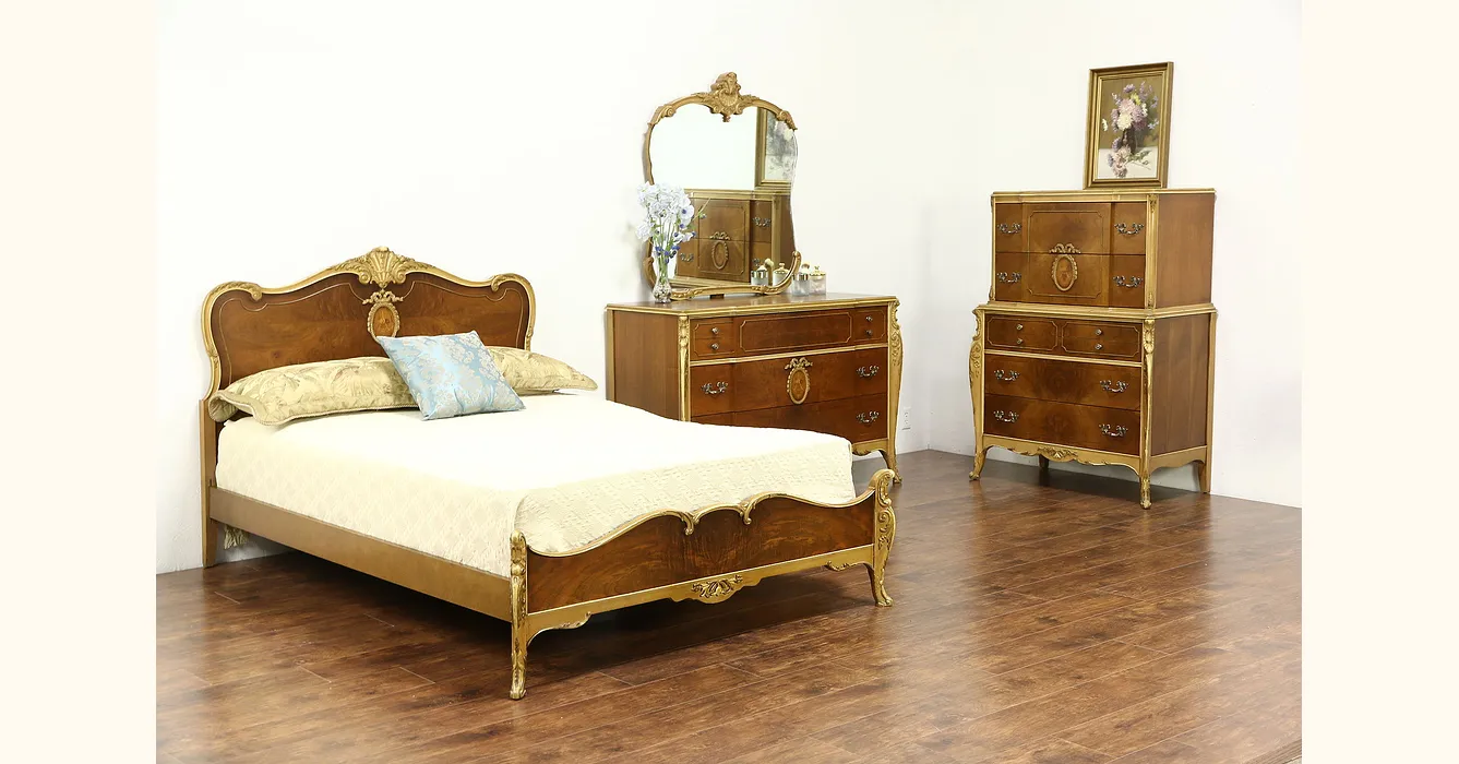 antique bedroom furniture 1940s