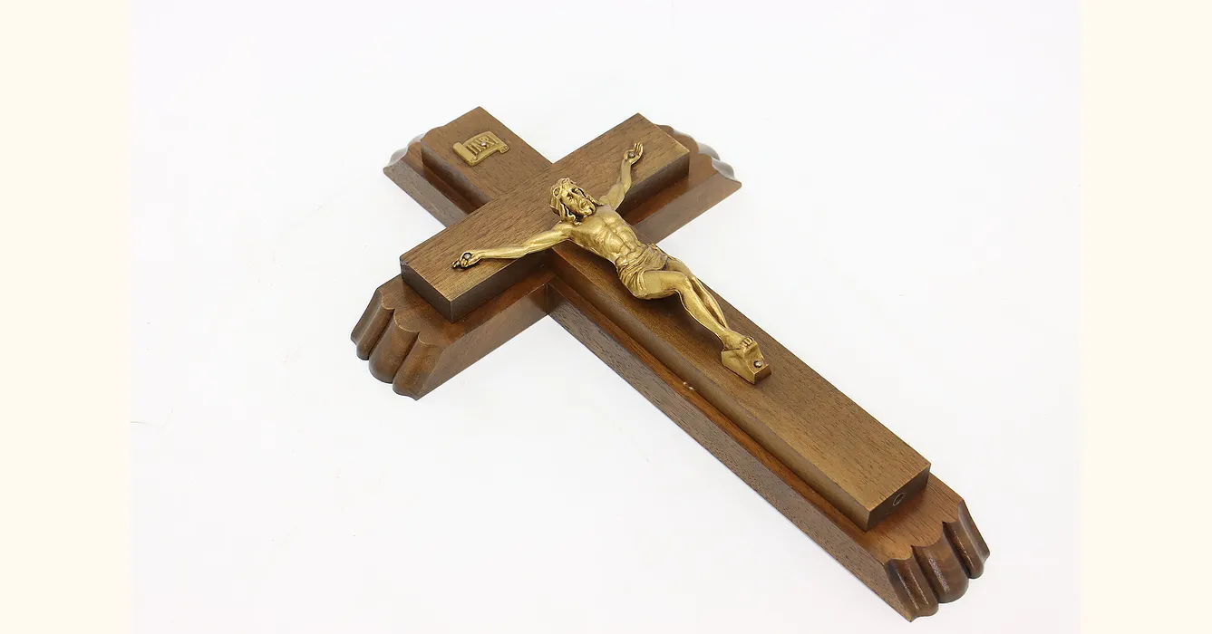 Pocket Cross, Crucifix, All Metal 