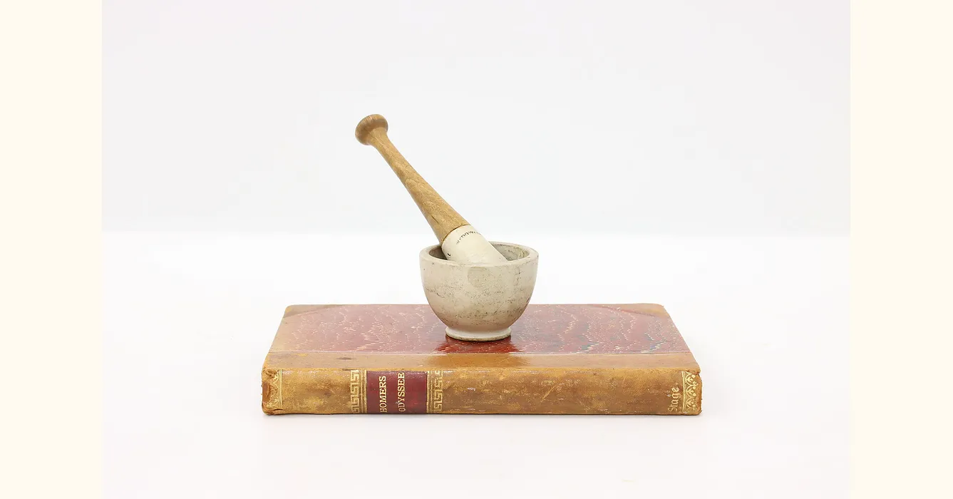 Mortar and Pestle Set (Wedgewood)