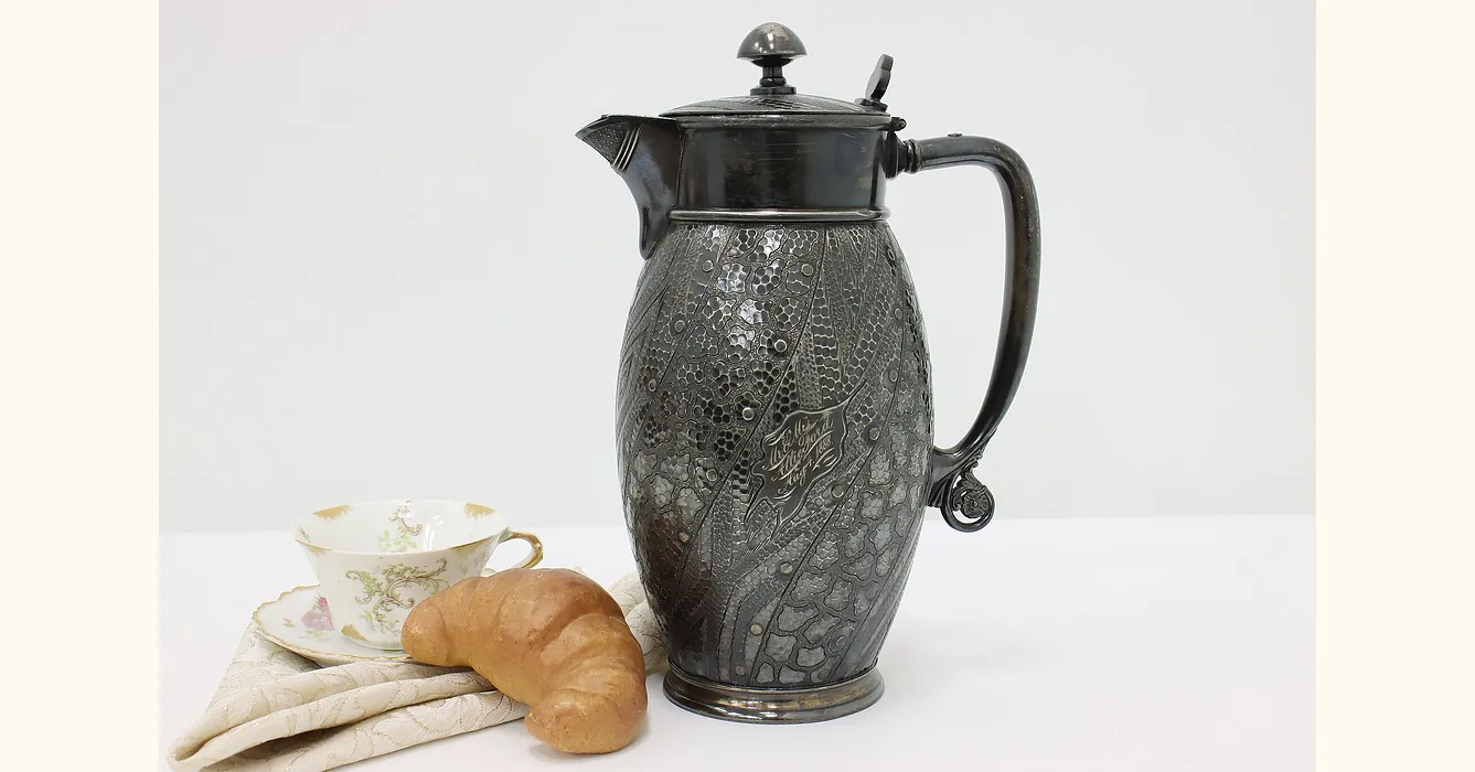 Empire Silver Pewter Beverage Pitcher