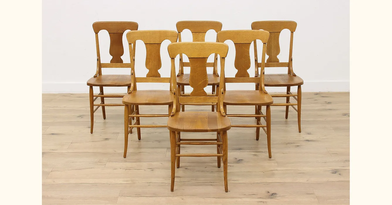 Oak deals bistro chairs