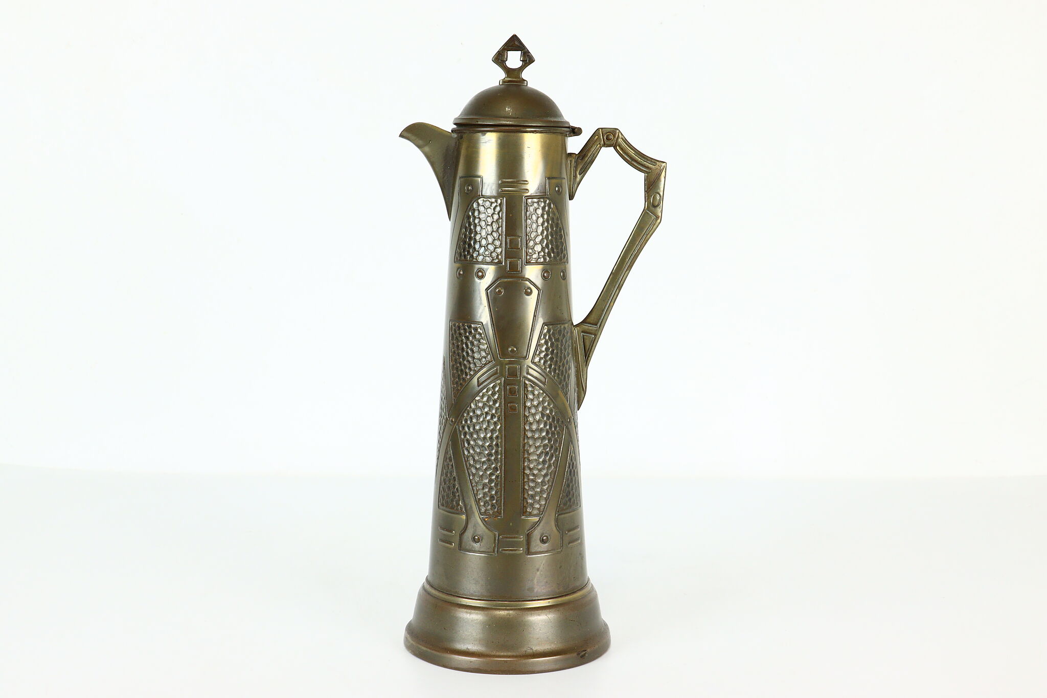 Brass Pitcher with Lid