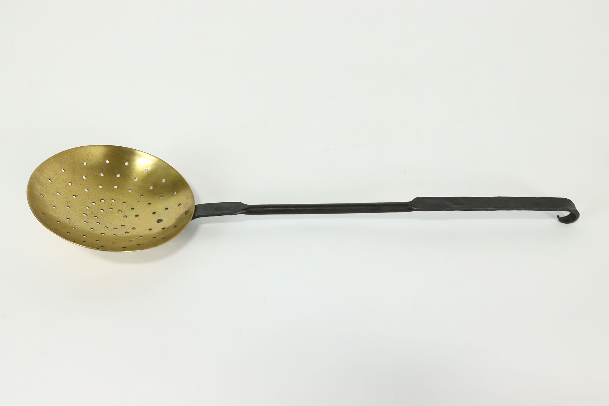3 Sizes of Vintage French Strainer/Skimmer Spoons
