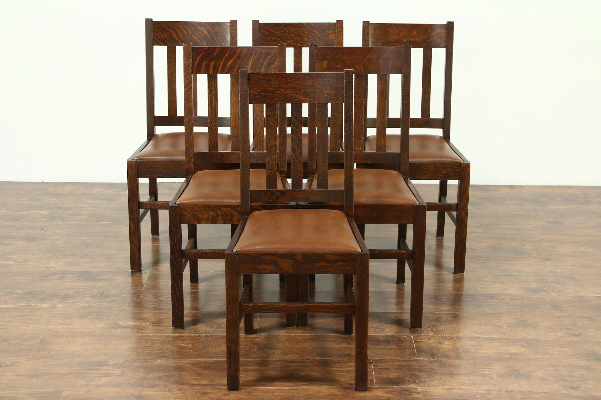 antique mission dining room chairs