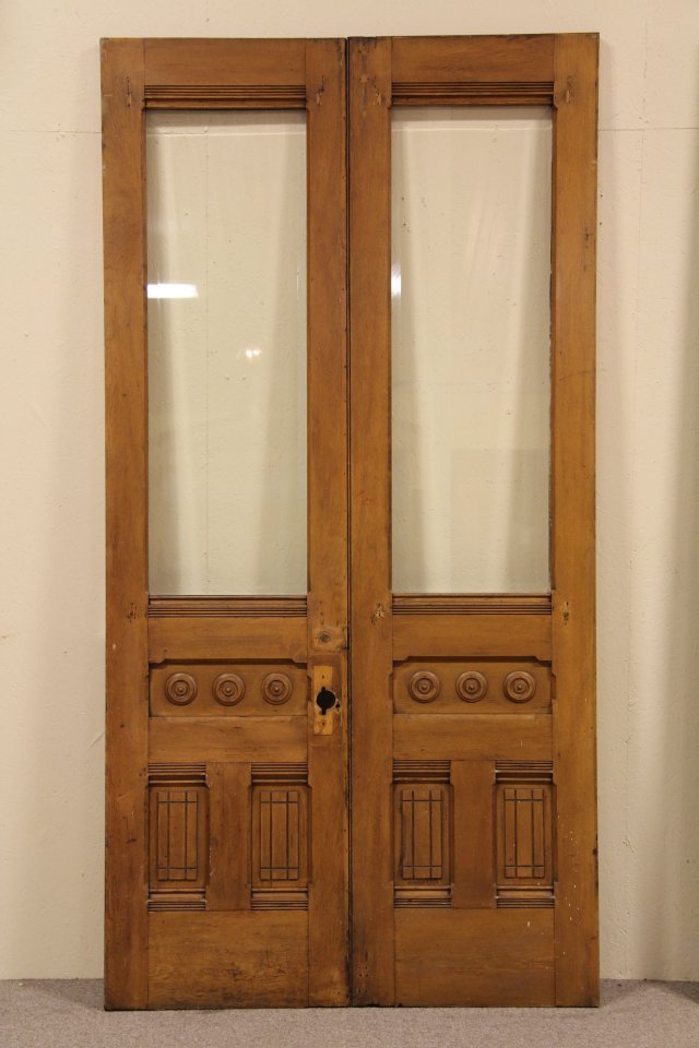 Architectural Salvage 1885 French Doors Pair