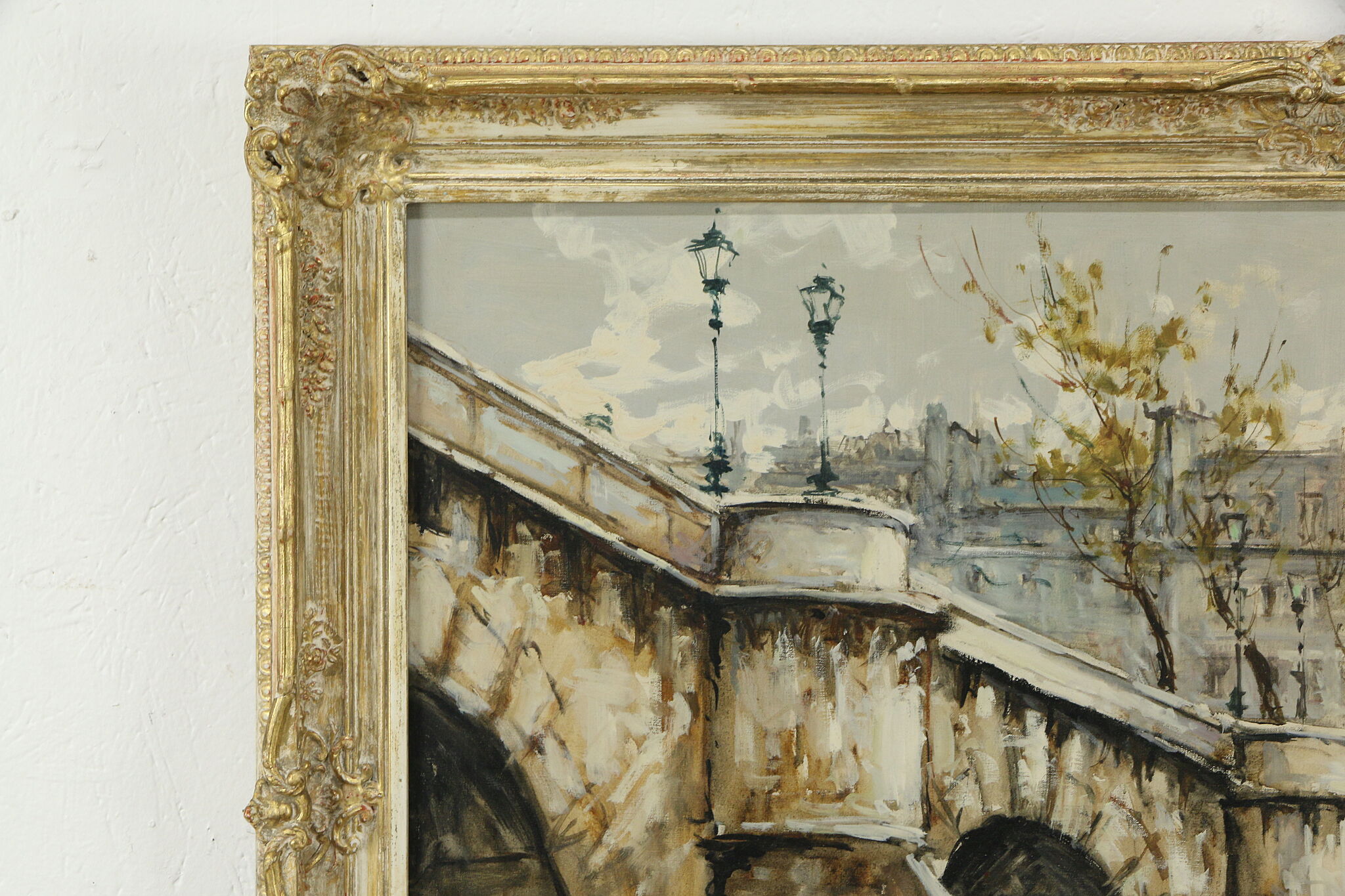 Le Pont Neuf Art  Oilartist - Haeffele Fine Art